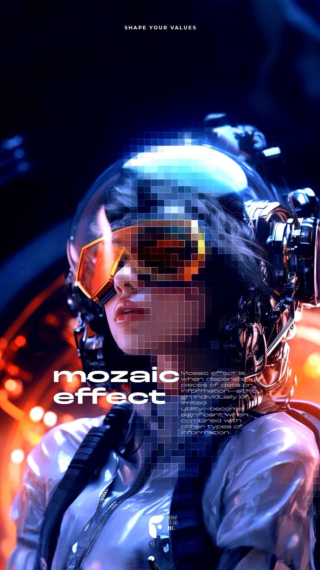 Mosaic Effect | Adobe Photoshop Tutorial