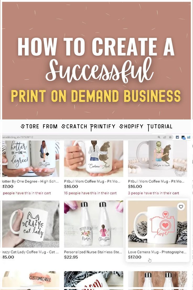 How to Create a Successful Print on Demand Business