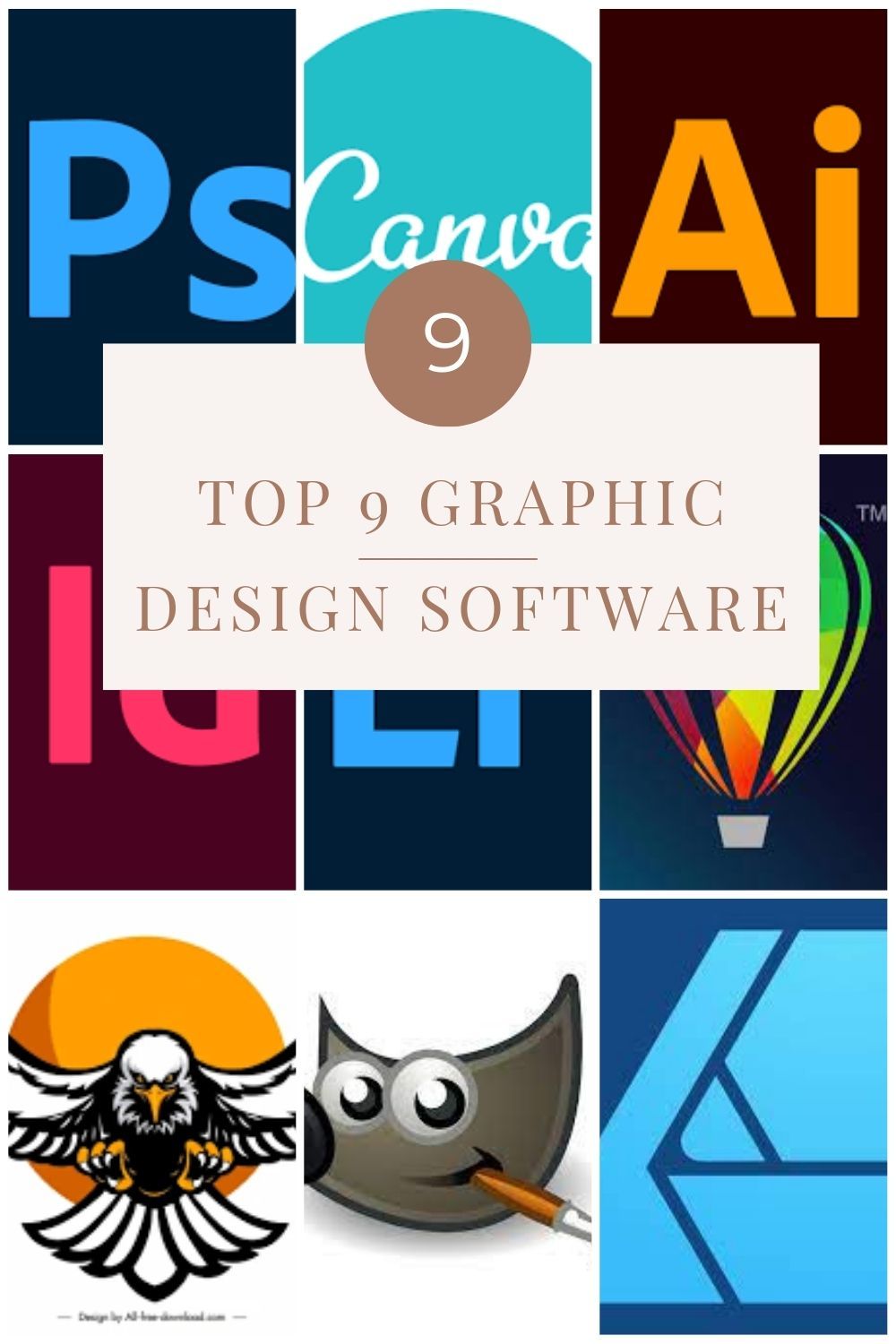 The 9 best graphic design software that help to designs fast and every people must know in 2023