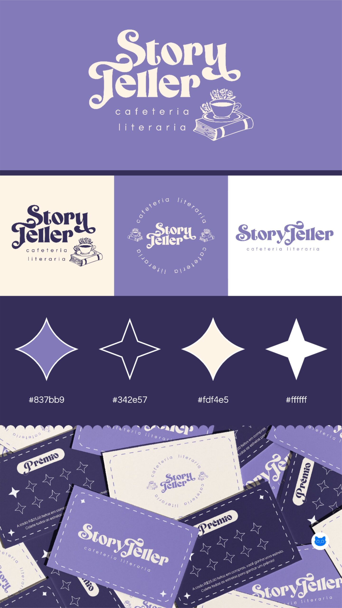 StoryTeller | Identidade Visual | Branding
