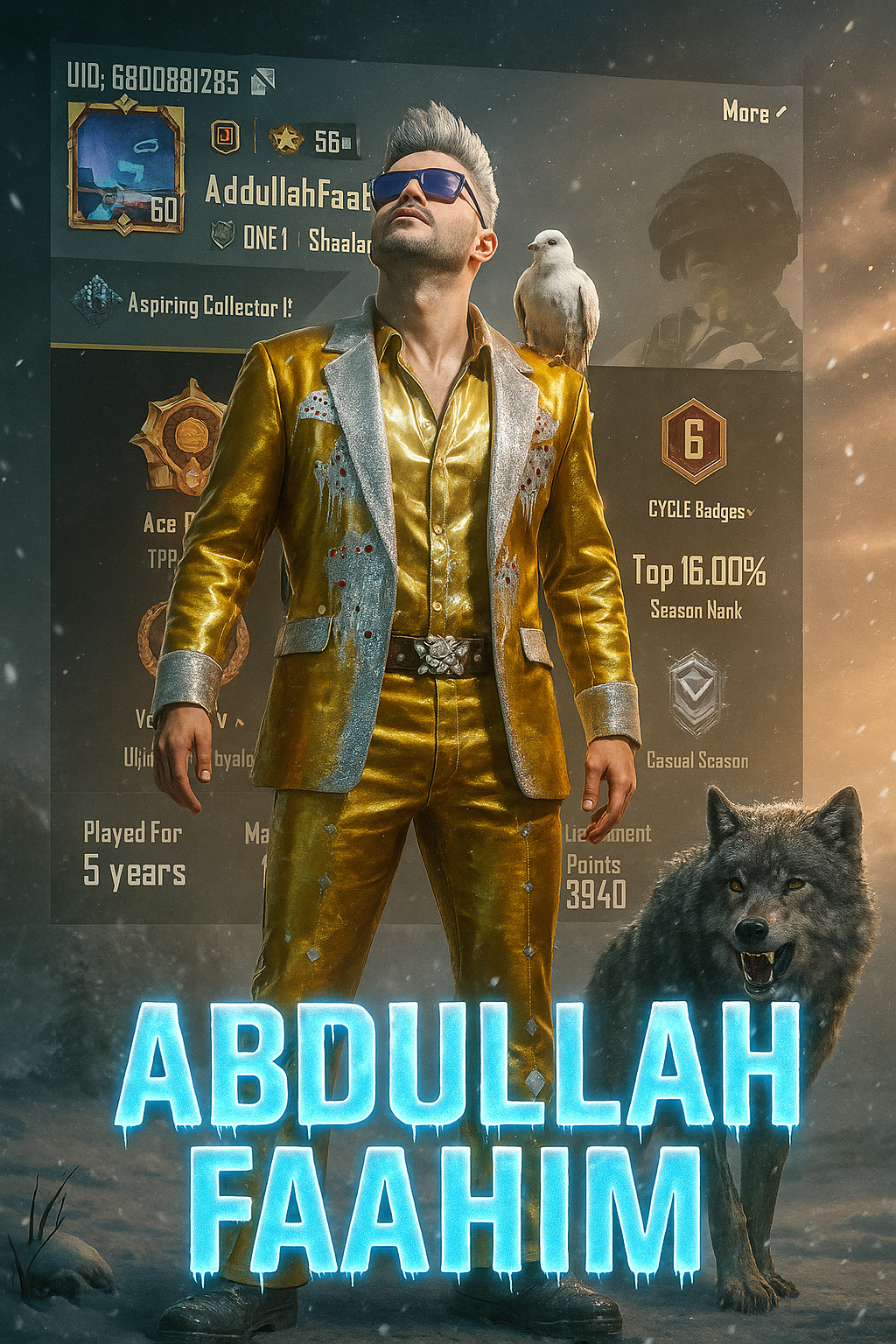 PUBG Profile Poster – Ai Generated | Prompt in Description
