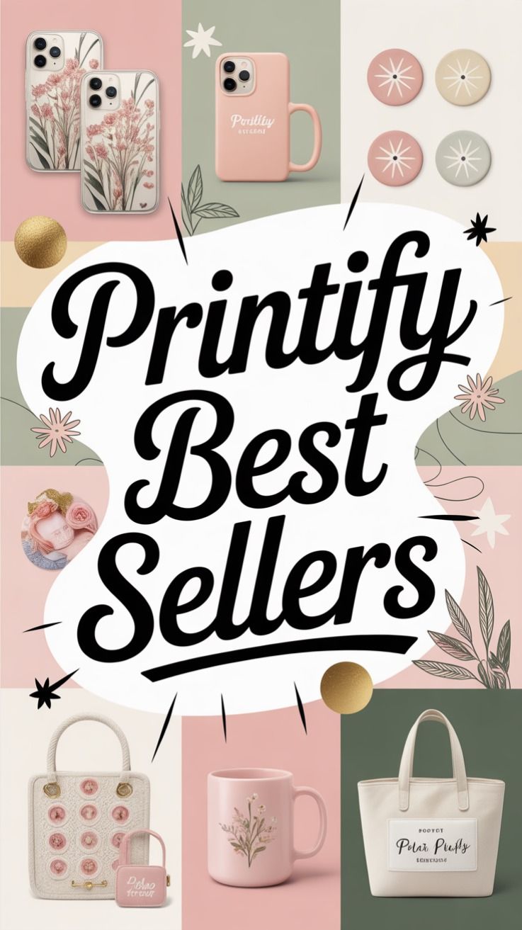 7 Unsaturated Printify Products That Sell Well on Pinterest