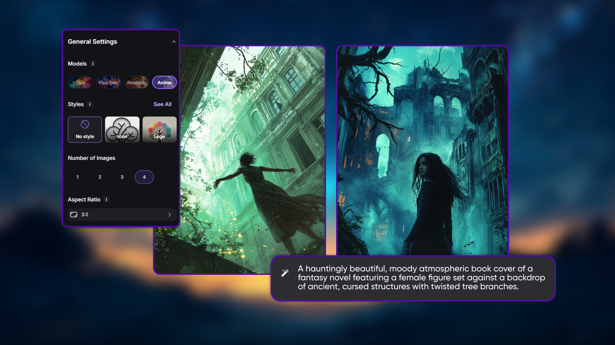 AI Art Generator as a digital portrait maker headshot generator for creative visuals
