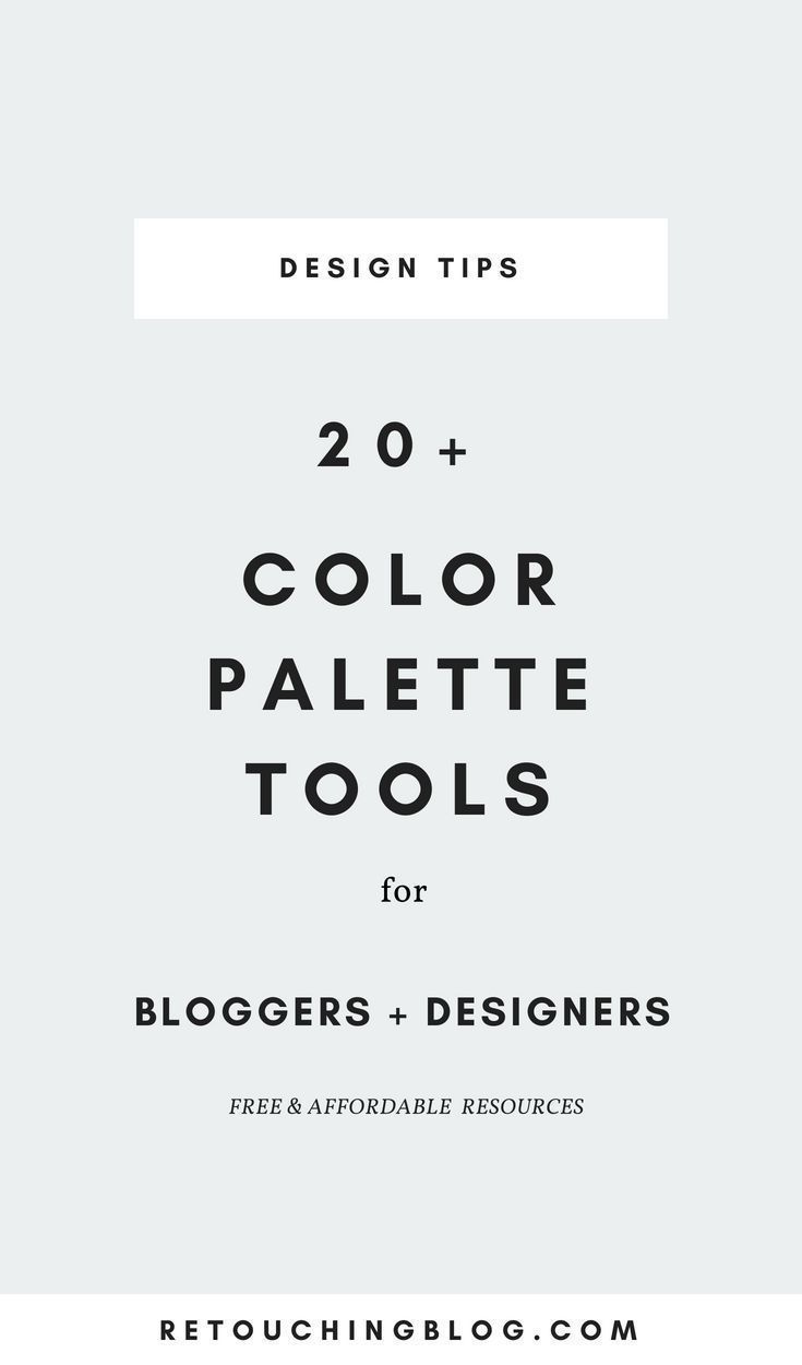 20+ Free Color Palette Tools for Bloggers and Designers — RB.