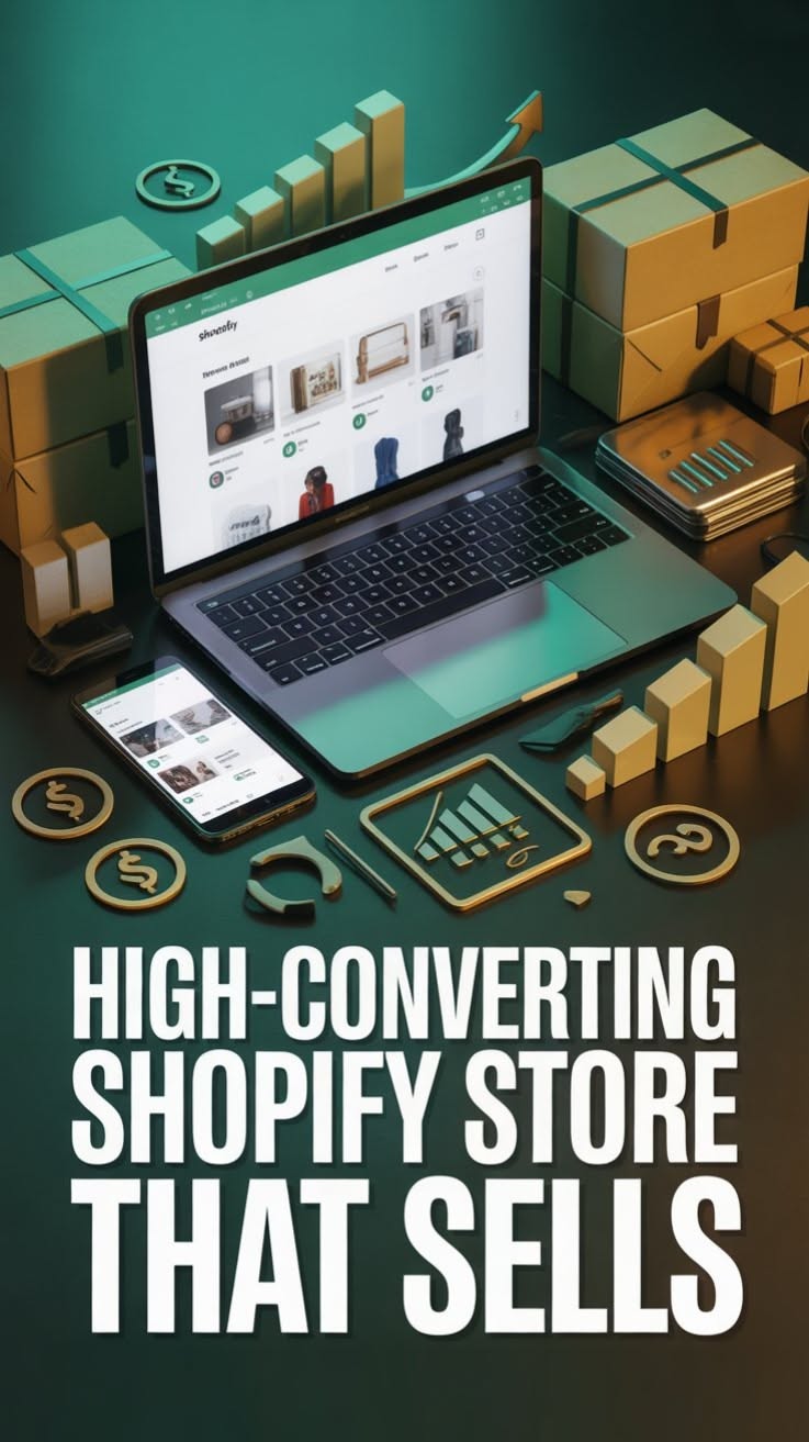 Shopify Website Design Inspiration for High-Converting Stores