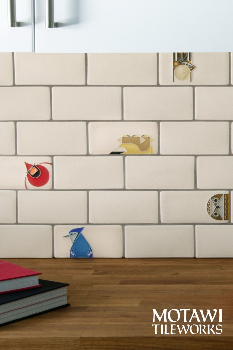 A Fresh Take on Subway Tile: Meet the Charley Harper Collection