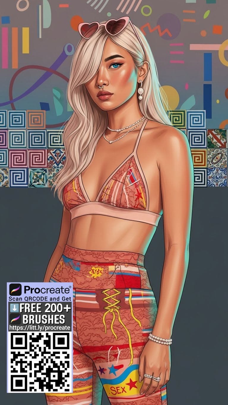 Claim 134 Free Premium v6 Procreate Pro brushes instantly