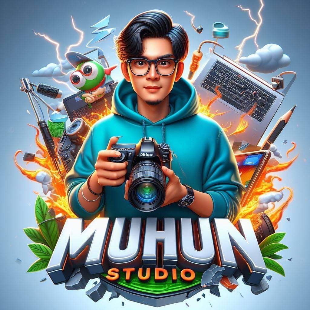 Logo Maskot Colorful Dengan Karakter orang