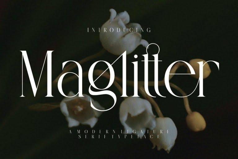 Maglitter Font