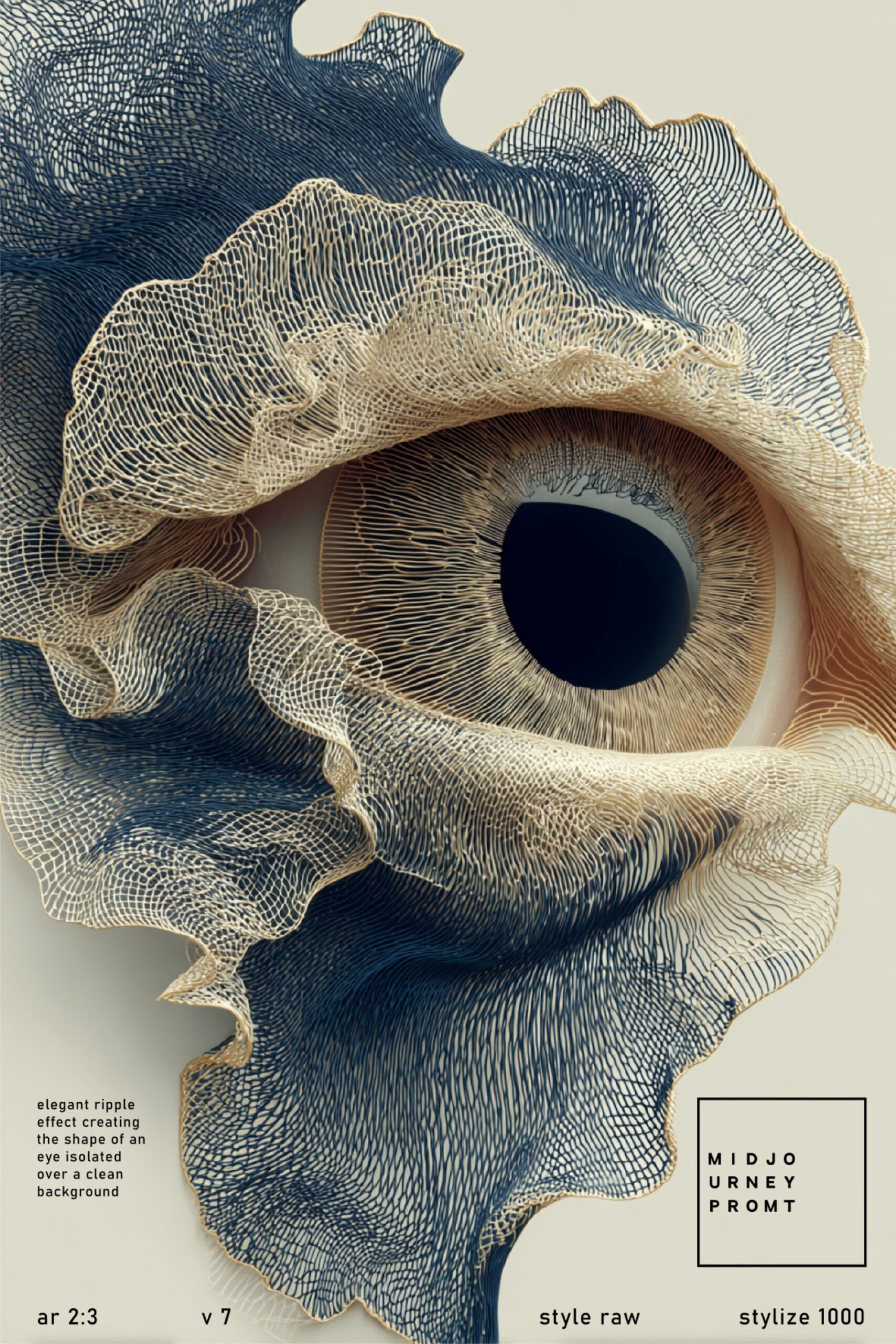 MIDJOURNEY promt Eye