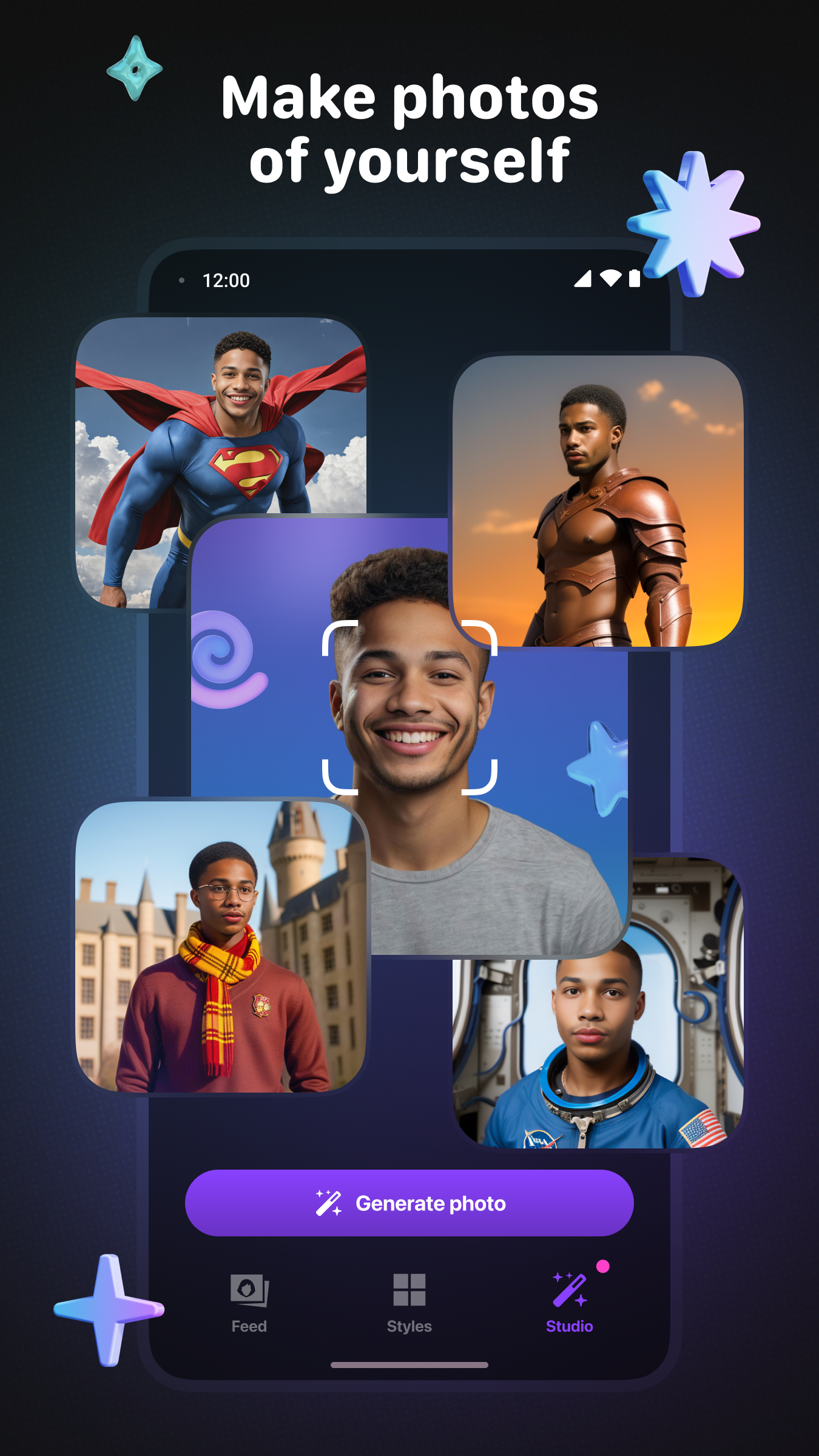 Premium-KI-Headshots für Unternehmen