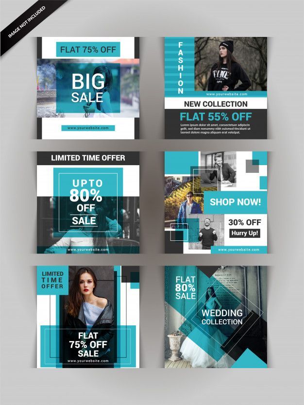 Stylish Fashion Social Media Banner Templates for Marketing Success