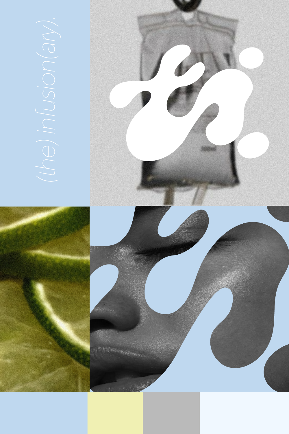 🍋💧Creative Brand Identity for IV Drip Bar