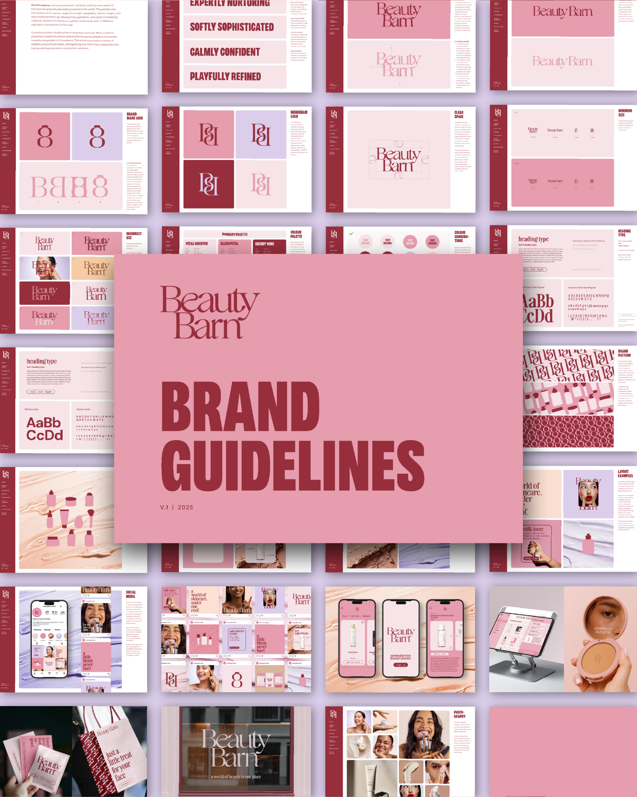 Beauty Barn Brand Identity