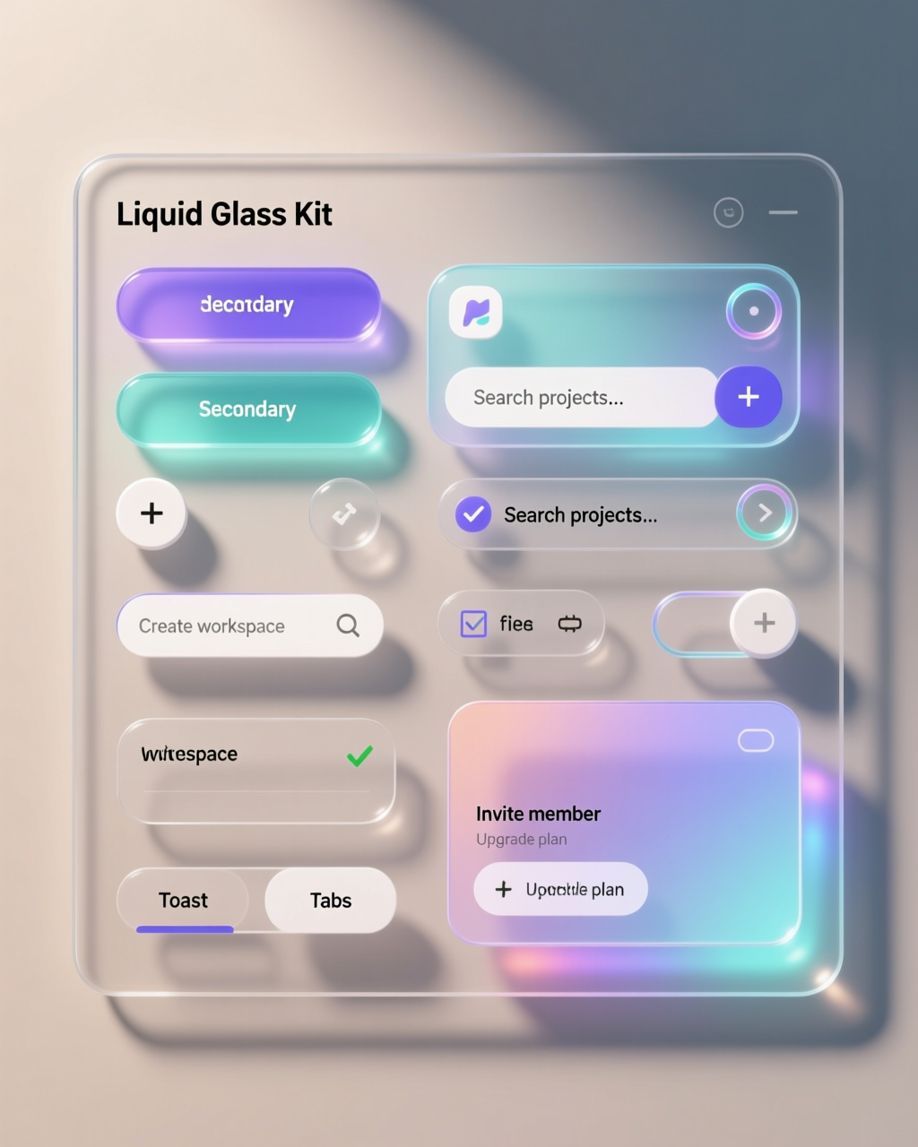 Styleguides AI inspiration: One radius scale, no random rounding