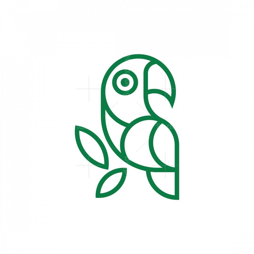 Parrot line Logo