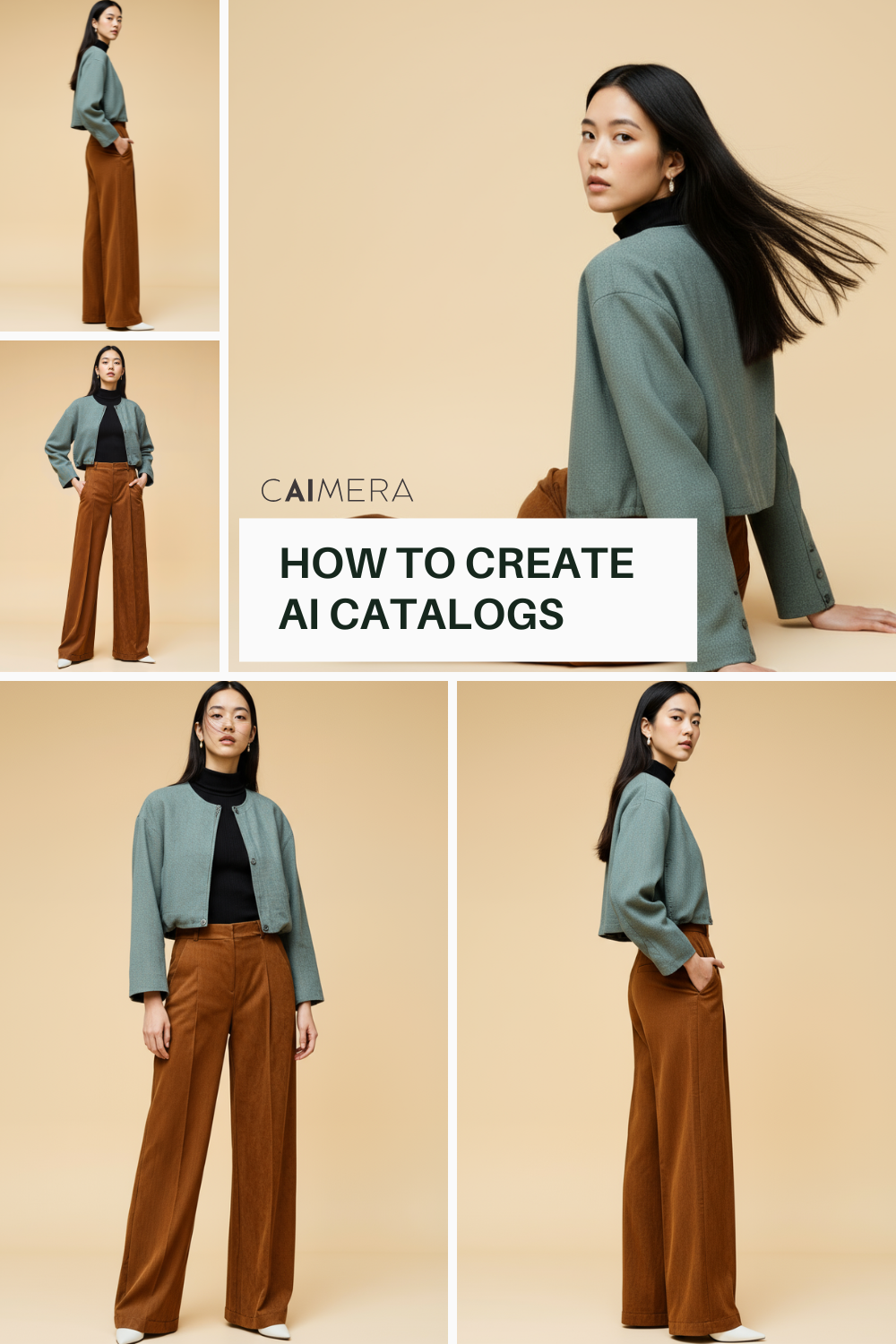 How to create AI High fashion Catalogs using Caimera