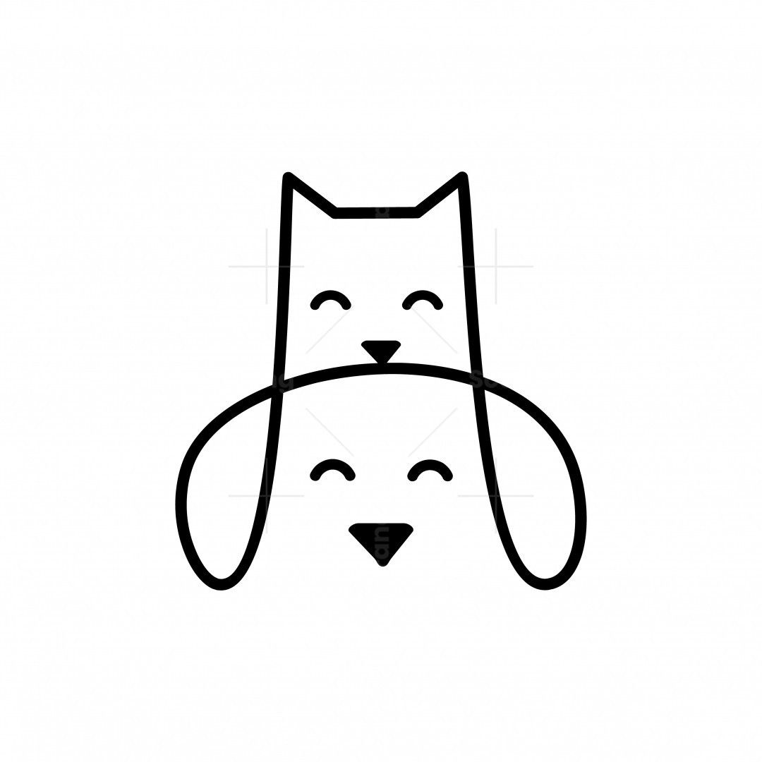 Cat and Dog Logo