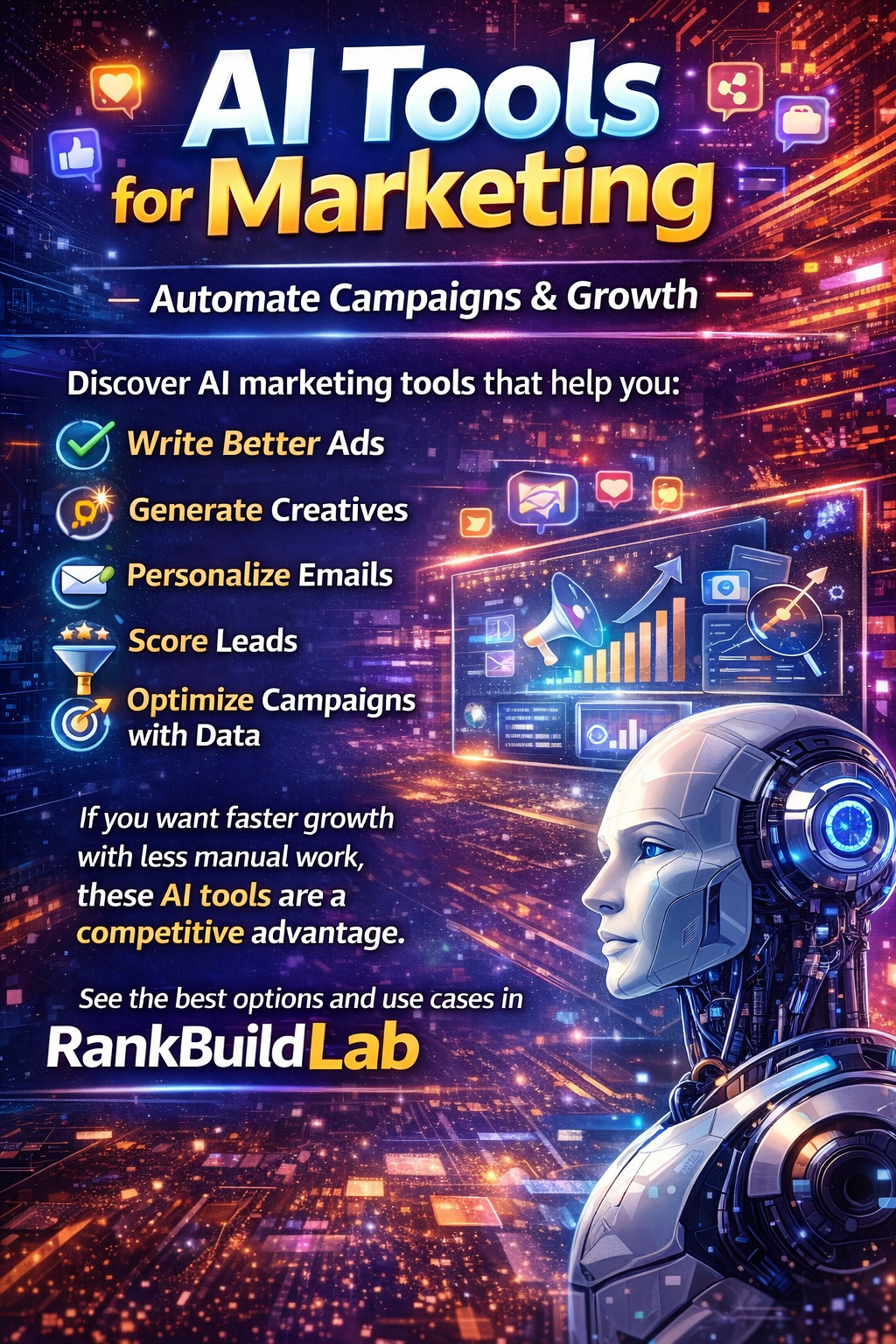 AI Tools for Marketing: Automate Campaigns & Growth
