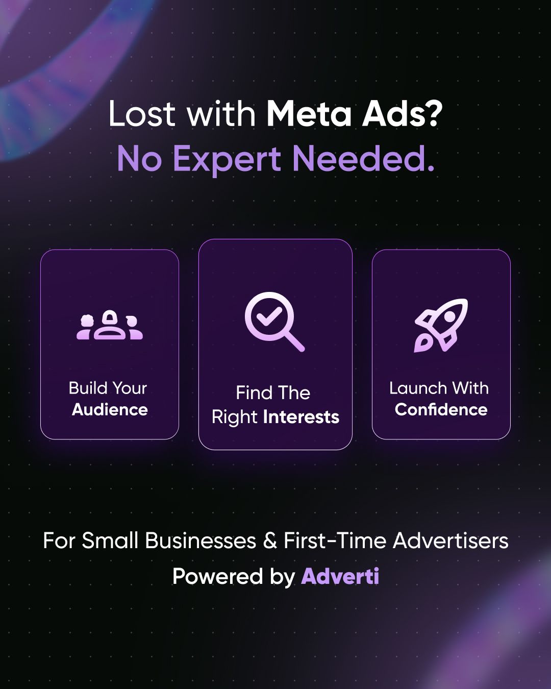 Running Meta Ads shouldn’t feel like solving a puzzle.