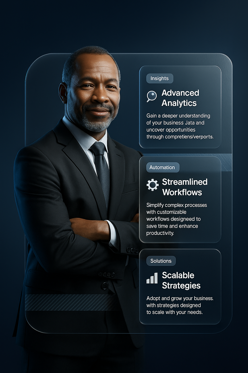 Professional Business Meeting in Modern Office Setting