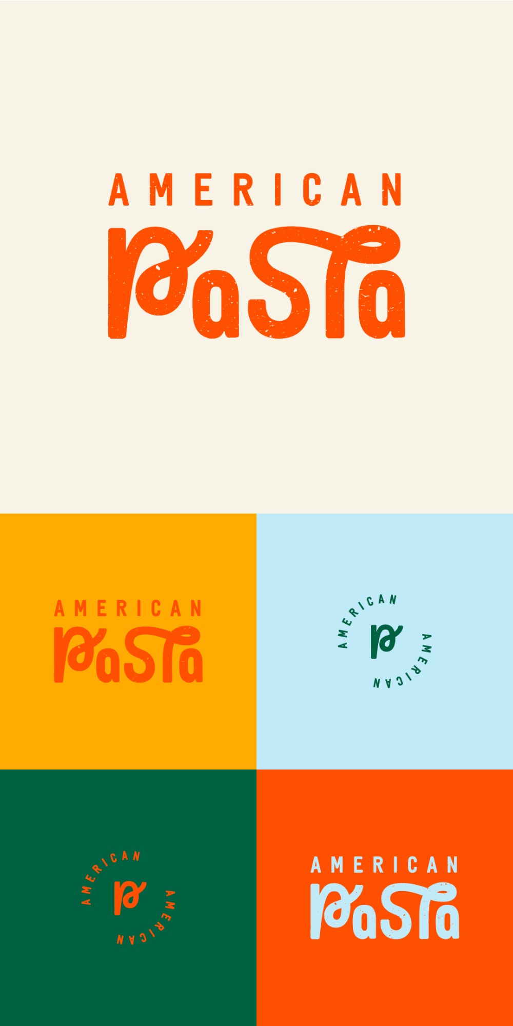 Playful branding for pasta restaurant | Logo & brand guide contest