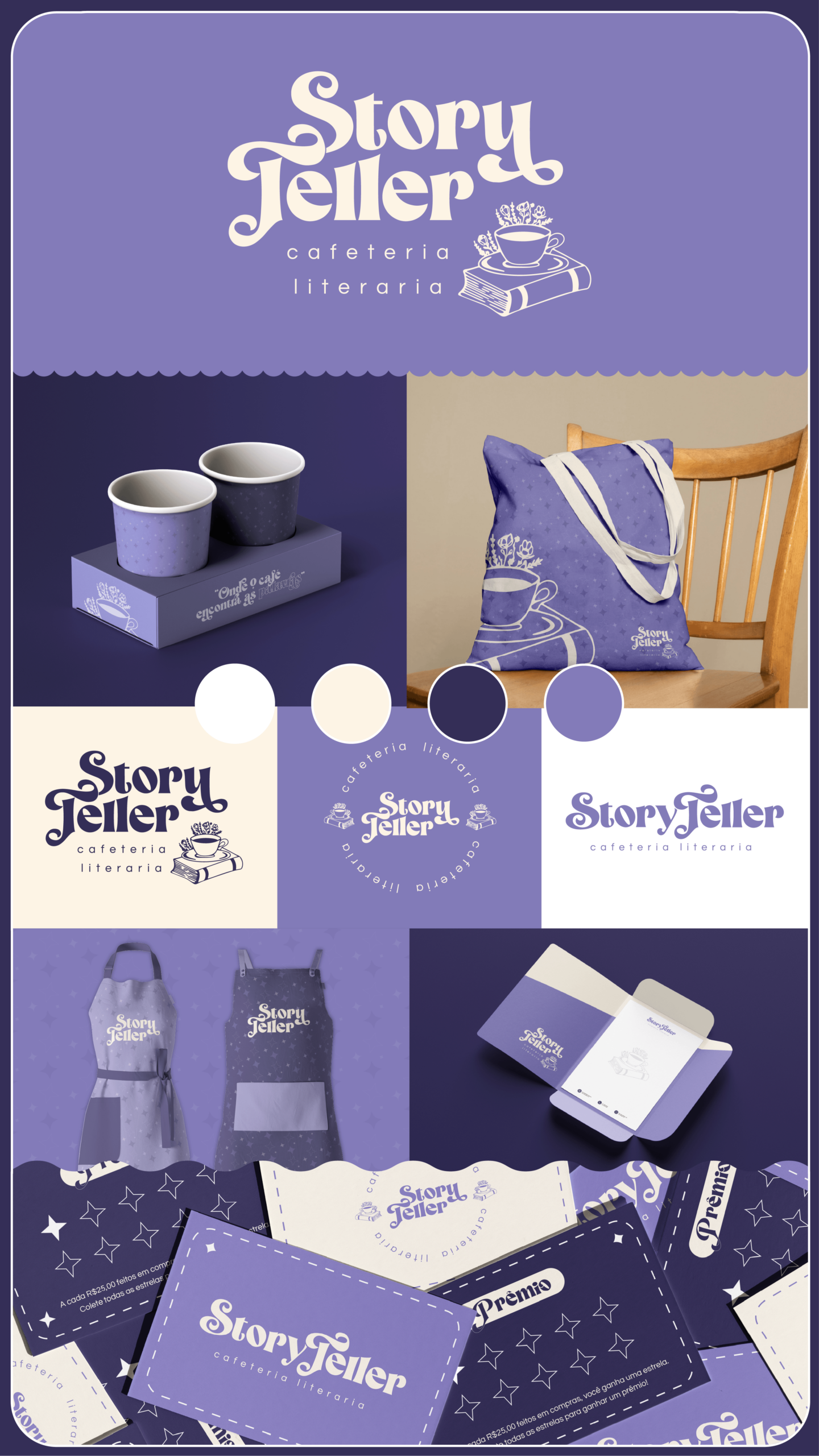 StoryTeller | Identidade Visual | Branding
