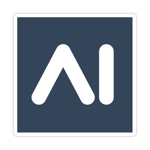 Artificial Intelligence Logo Sticker by Artificial Intelligence Blog