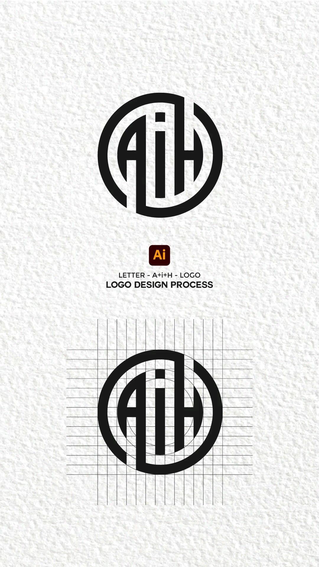 Logo Design Process Illustrator.! #logodesign #shorts #adobeillustrator
