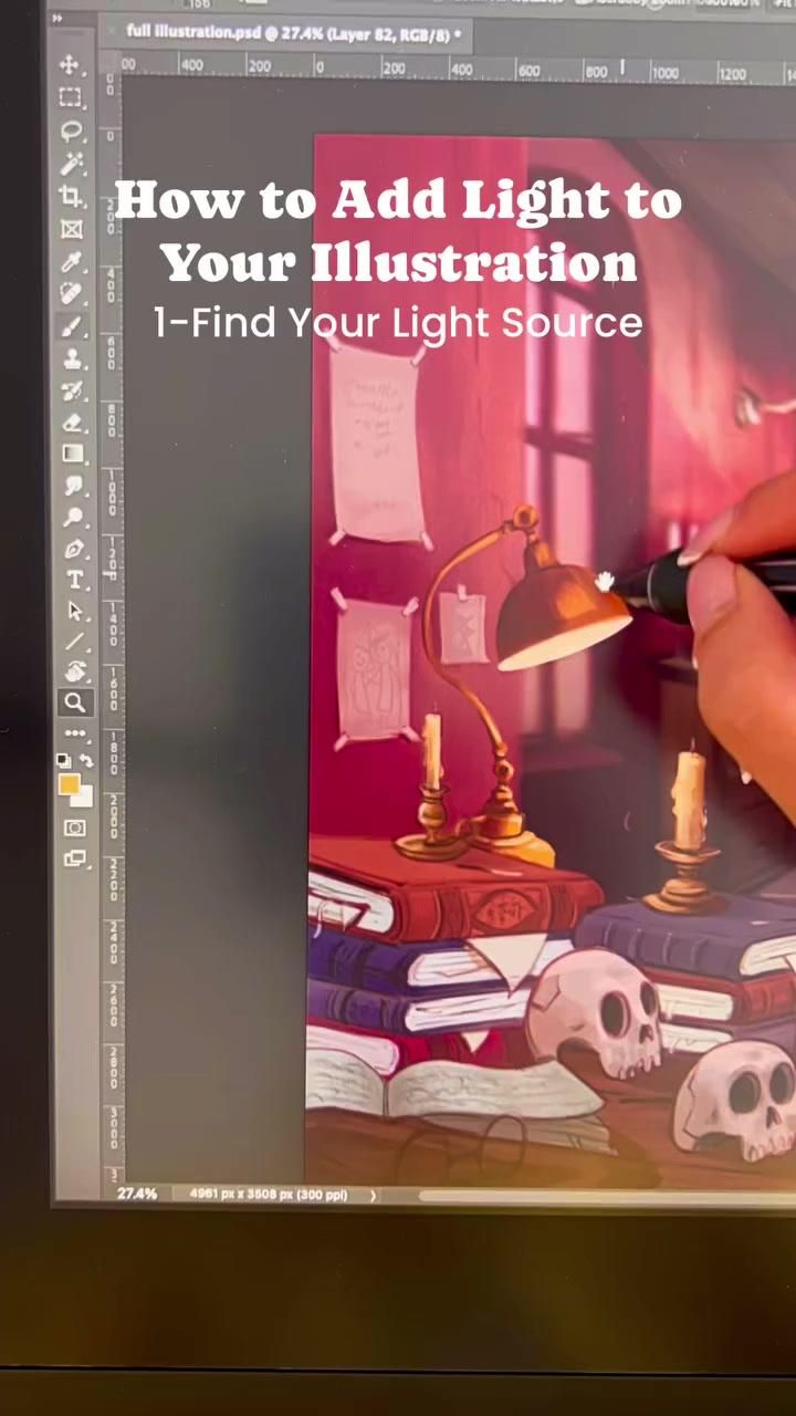 How To Add Light to Your Illustrations!