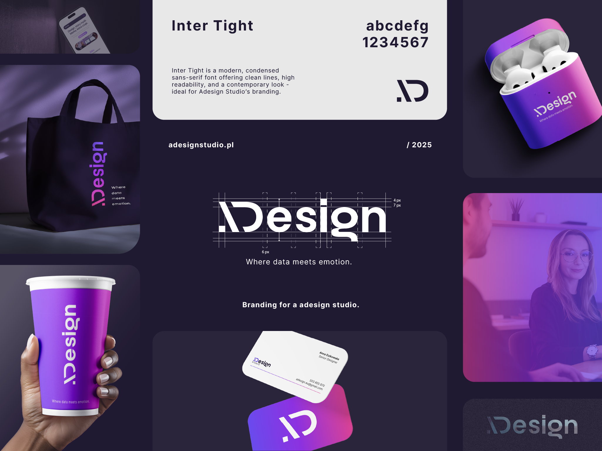 ADesign Studio Brand Visual Identity