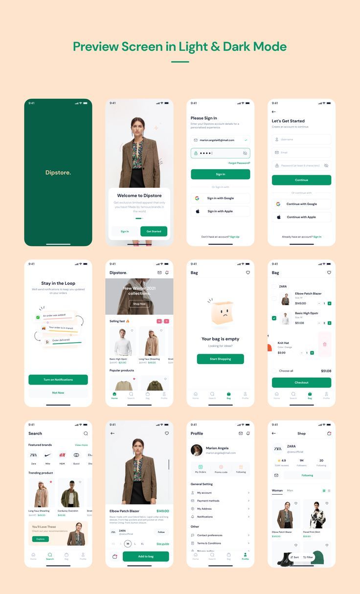 Dipstore | Shopping App Ecommerce for Seamless Shopping Experiences | CIPHERSLAB