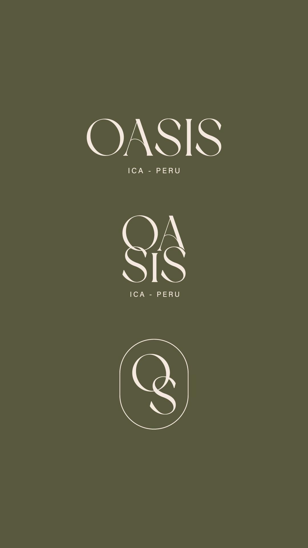 Logo design for Oasis Luxury Hotel by Studio Doshi