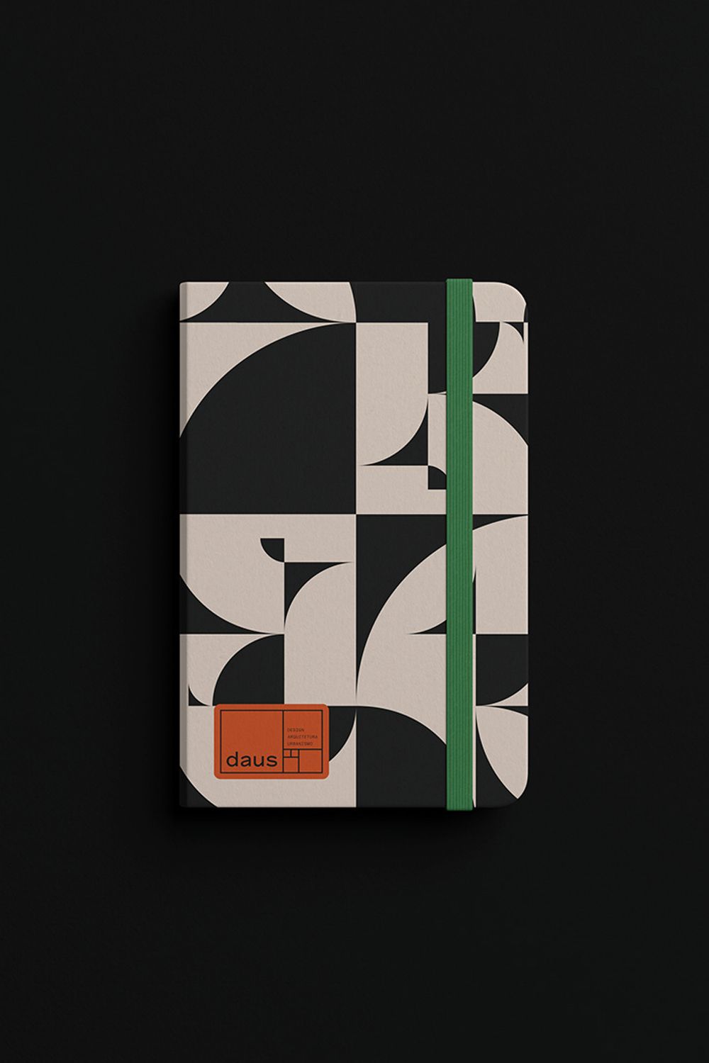 Bold Geometry Meets Architecture: Studio DAUS Identity Design by Amanda Lobos