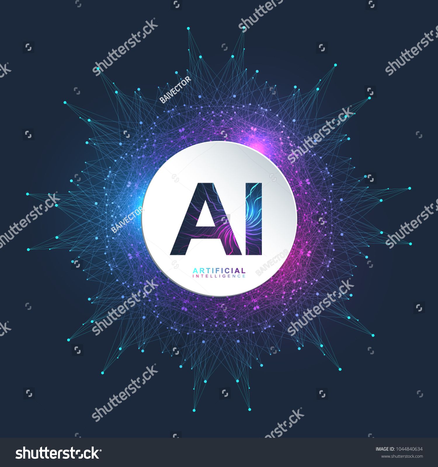 Artificial Intelligence Logo Artificial Intelligence Machine Stock Vector (Royalty Free) 1044840634 | Shutterstock