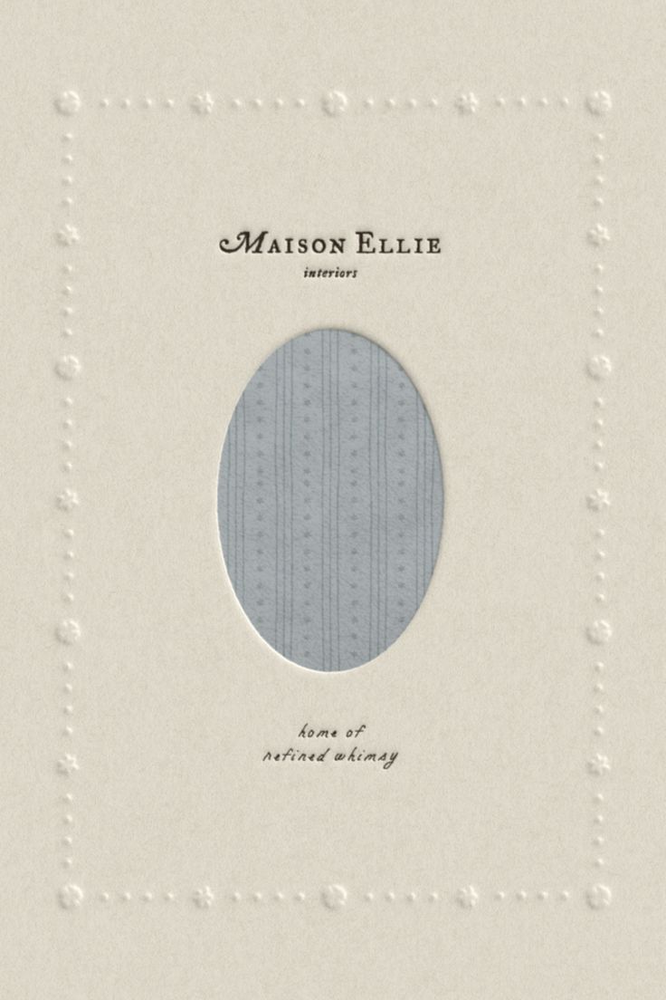 Custom Brand & Pattern Design for Interior Designer, Rebecca Simon | Duelle Made