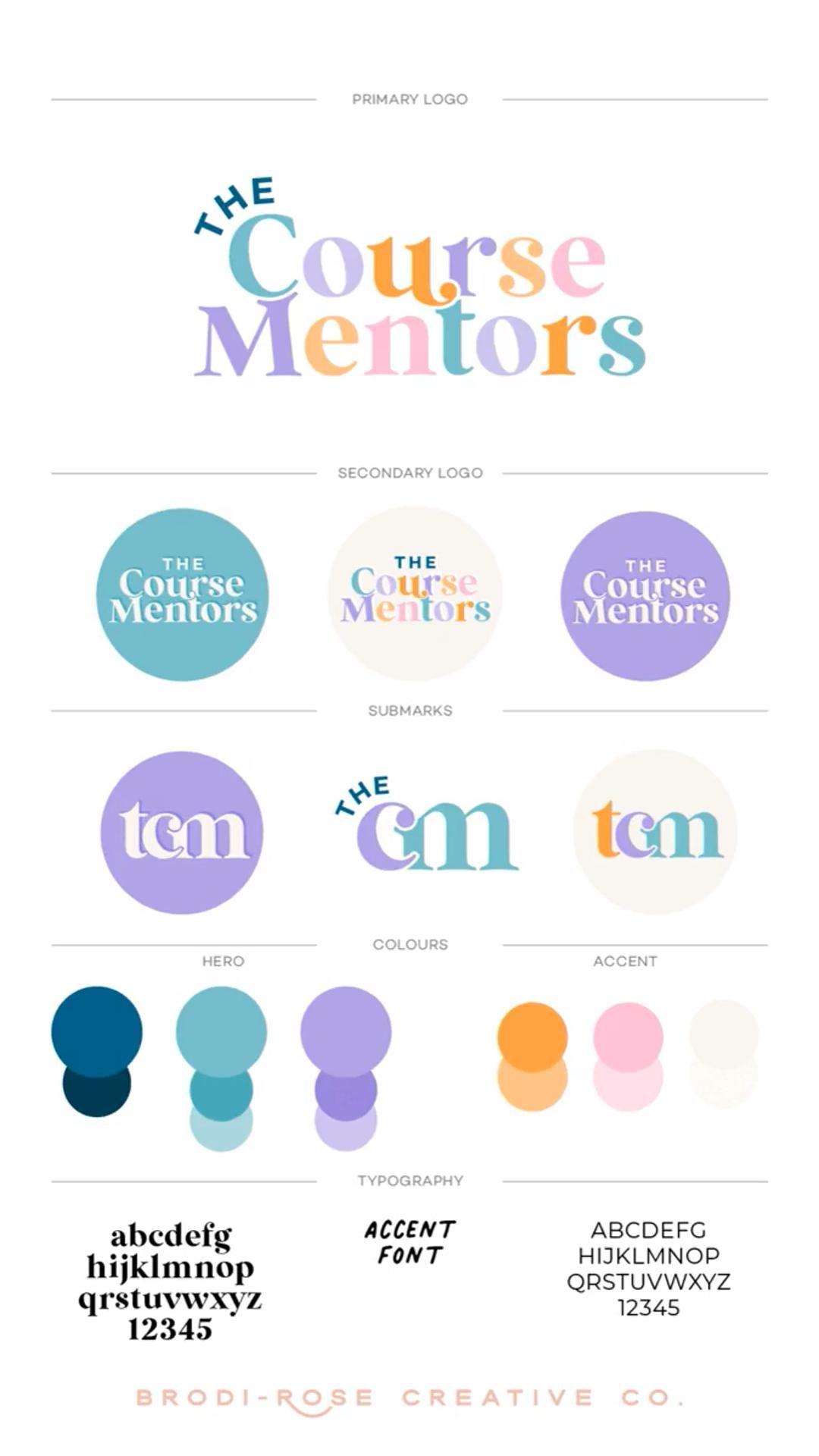 Vibrant Logo Design for The Course Mentors