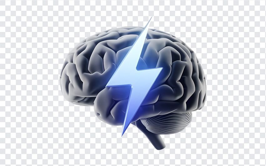 Brain AI Icon PNG