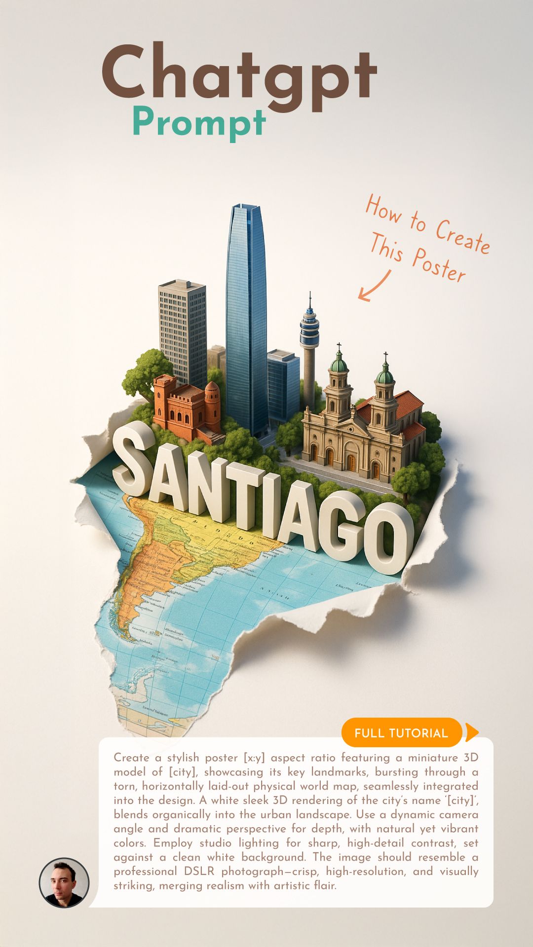 ChatGPT Prompt: A City on The Map