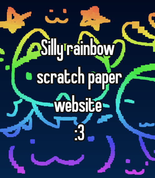 rainbow paper scratcher !!!