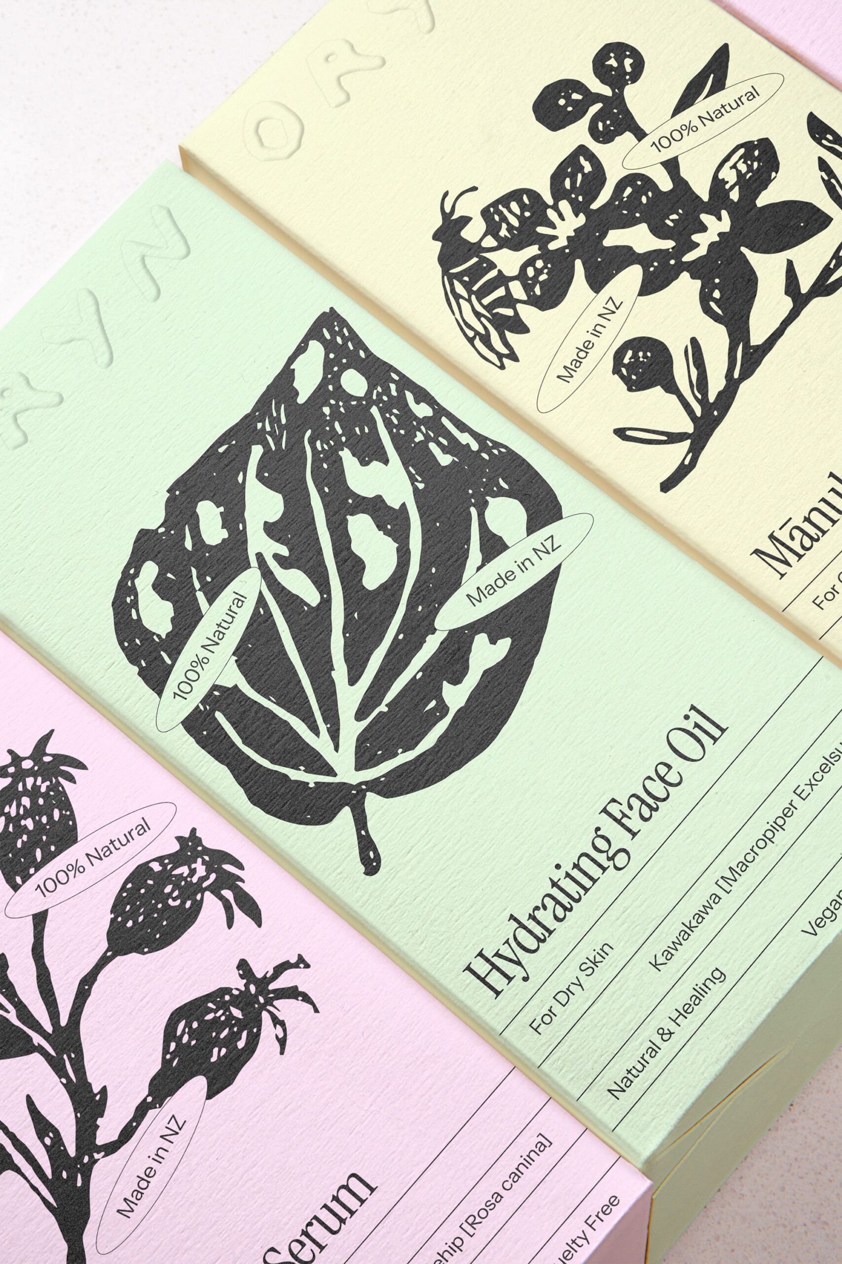 Brand & Packaging Design for Natural Skincare Brand