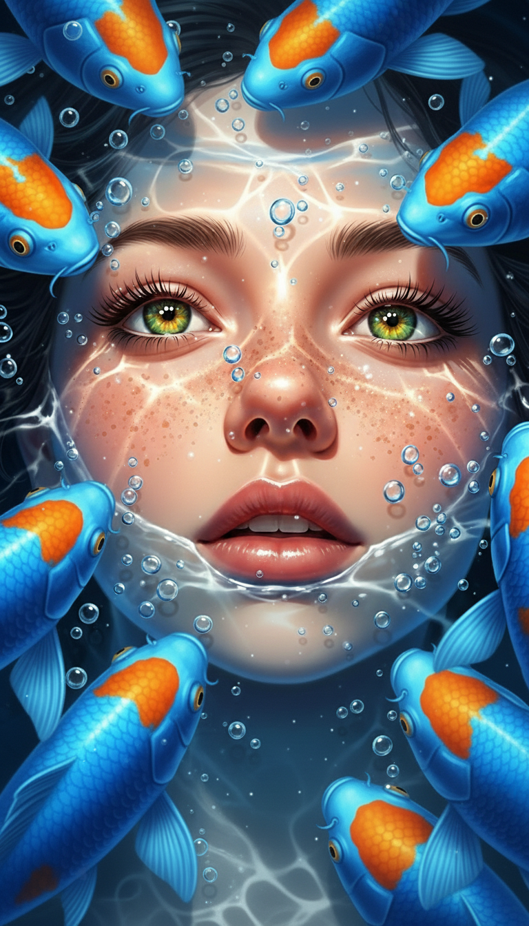 Ethereal Underwater Dreams | Surreal Digital Art