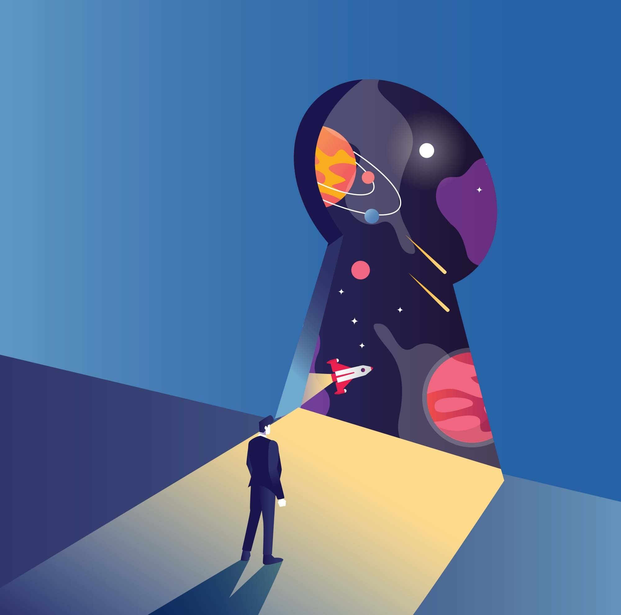 Universe Key Illustration (AI)