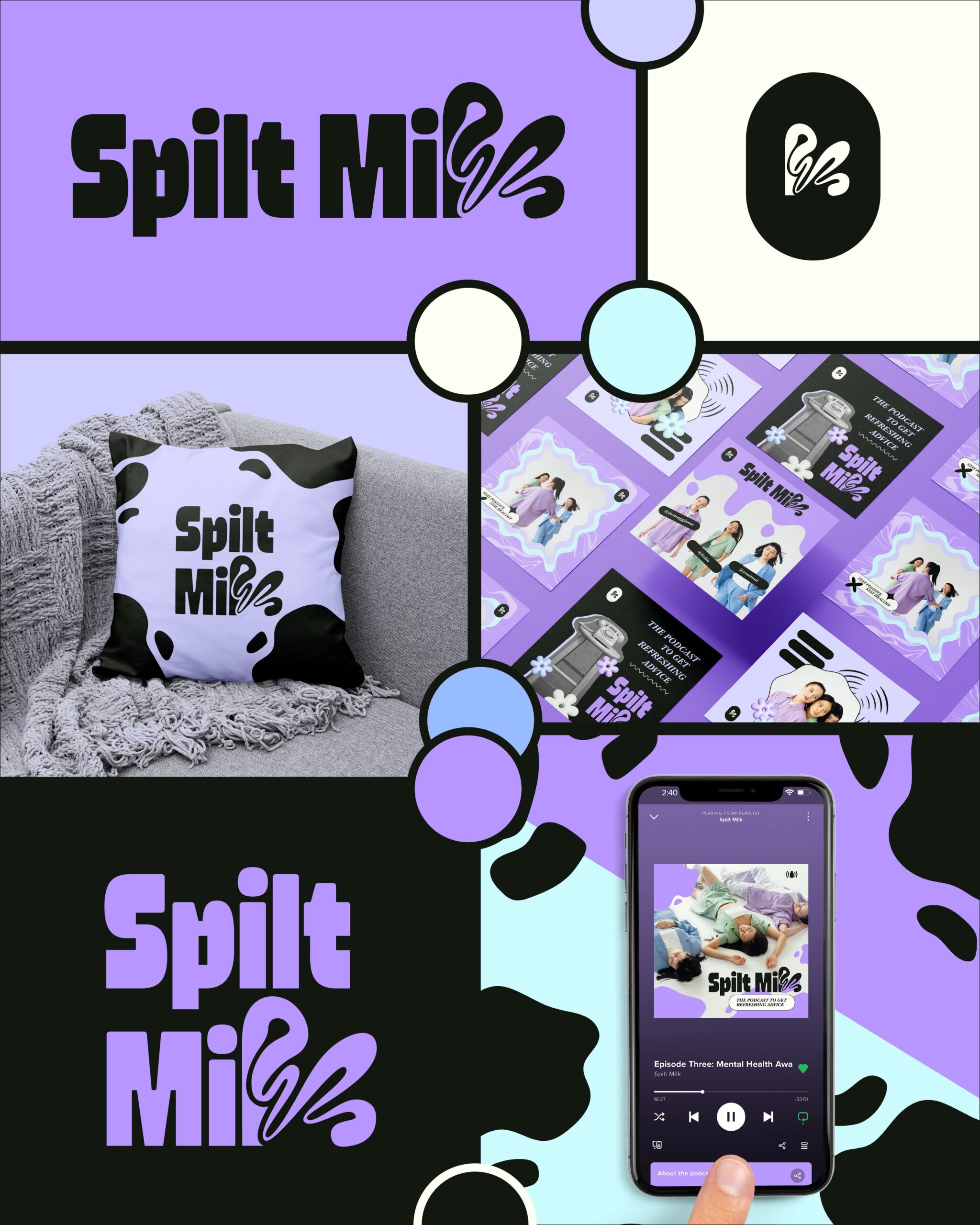 Spilt Milk Brand Board ♡.ᐟ