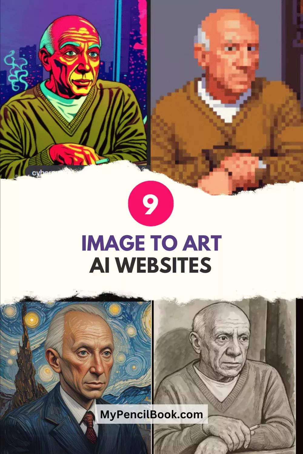 Click to Explore the 9 Best Image to Art AI Websites for Stunning Creations