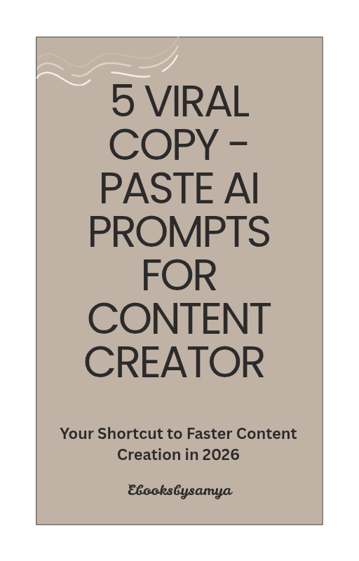 Viral AI Prompts for Content Creators (Copy & Paste) in 2026