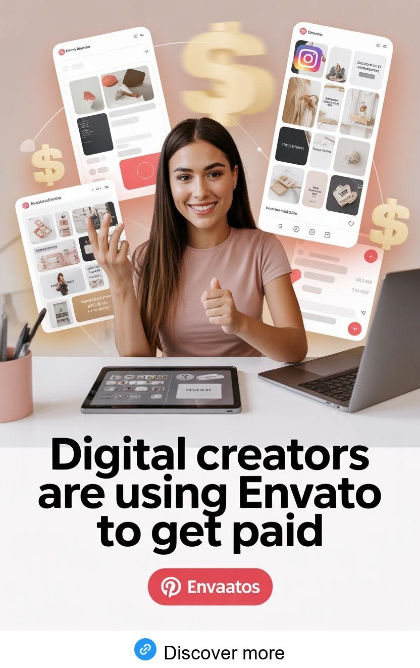 How Digital Creators Use Envato Elements to Get Paid Online (Fast & Easy Tools)