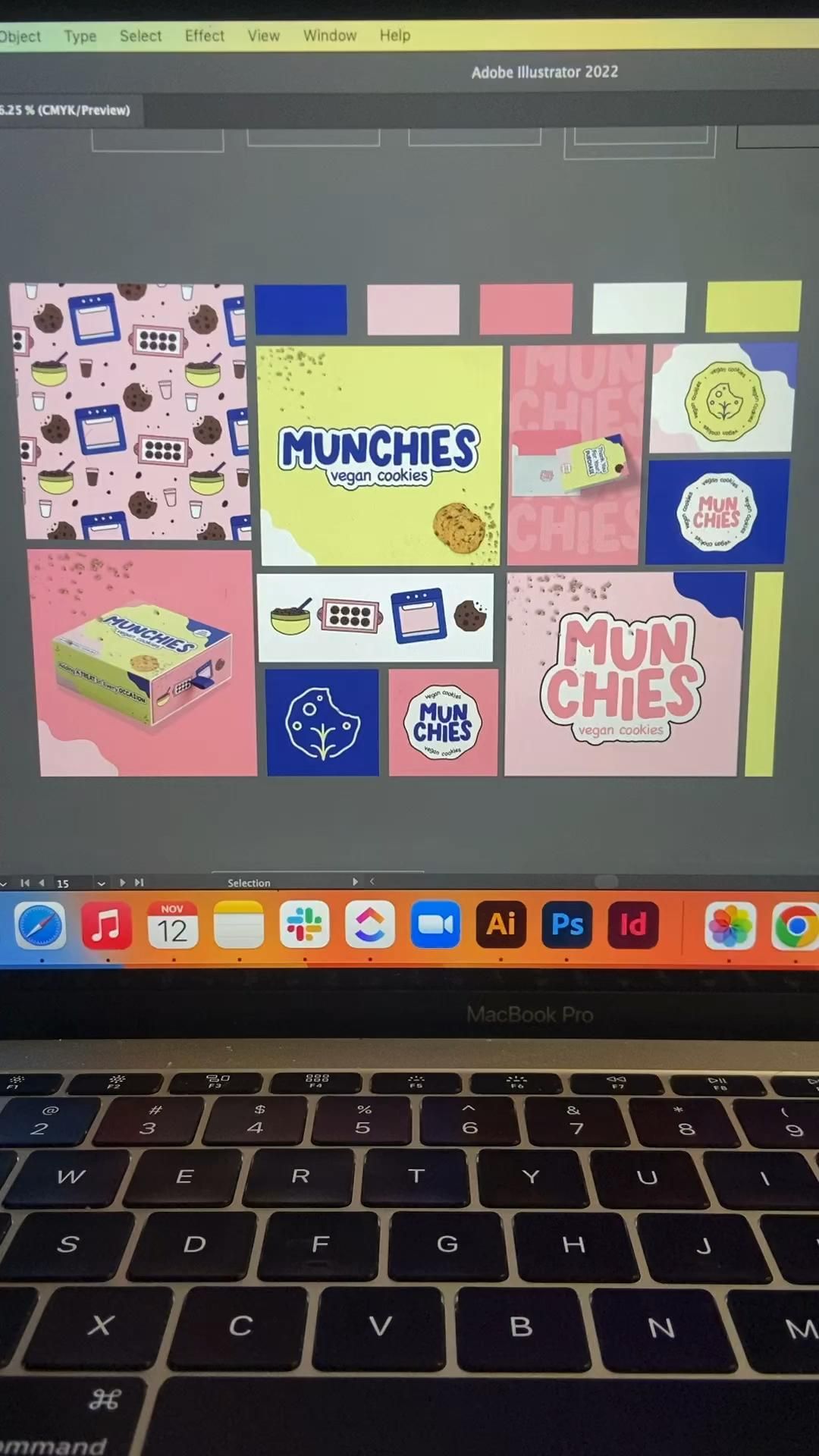 Brand Identity for Munchies 🍪