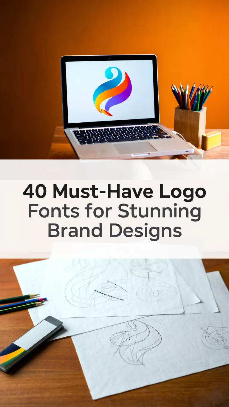 40 Must-Have Logo Fonts for Stunning Brand Designs