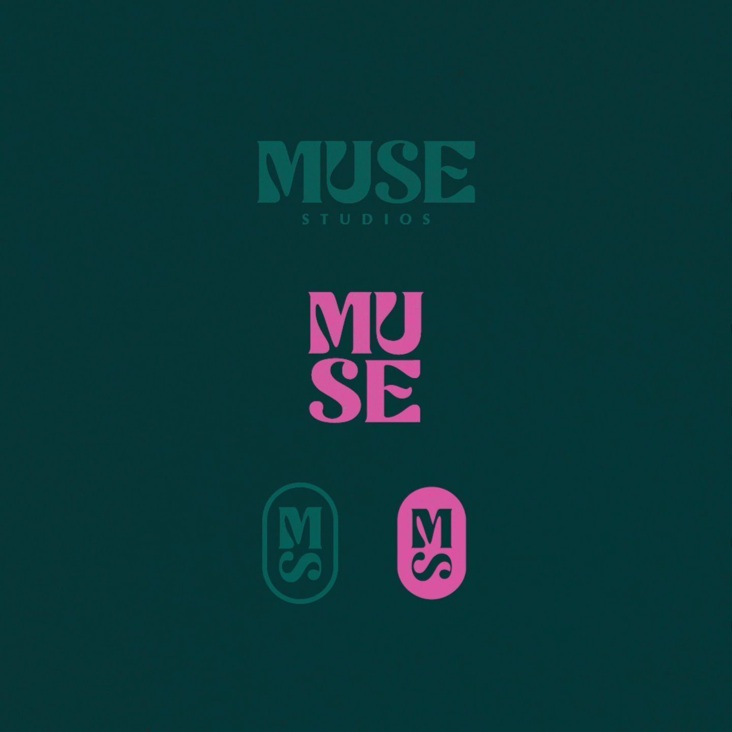 Logo suite for Muse Studios in Wellington, NZ // crafted by KYX logolounge